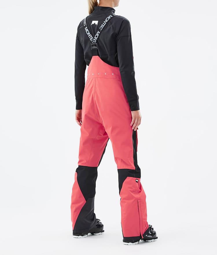 Fawk W Pantaloni Sci Donna Coral/Black, Immagine 3 di 6