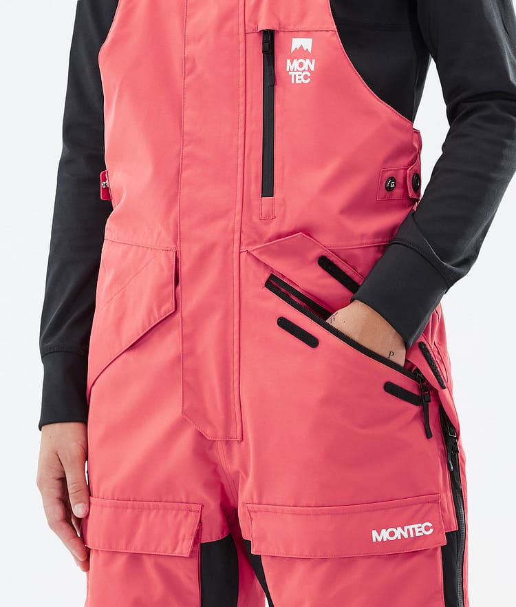 Fawk W Skibukser Dame Coral/Black, Billede 4 af 6