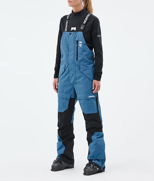 Fawk W Skihose Damen Blue Steel/Black