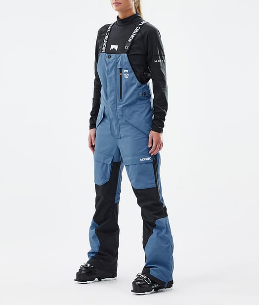 Fawk W Pantalon de Ski Femme Blue Steel/Black