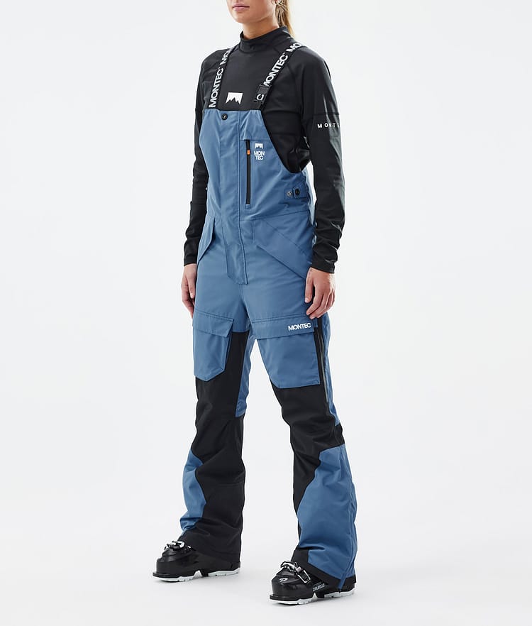 Fawk W Skihose Damen Blue Steel/Black