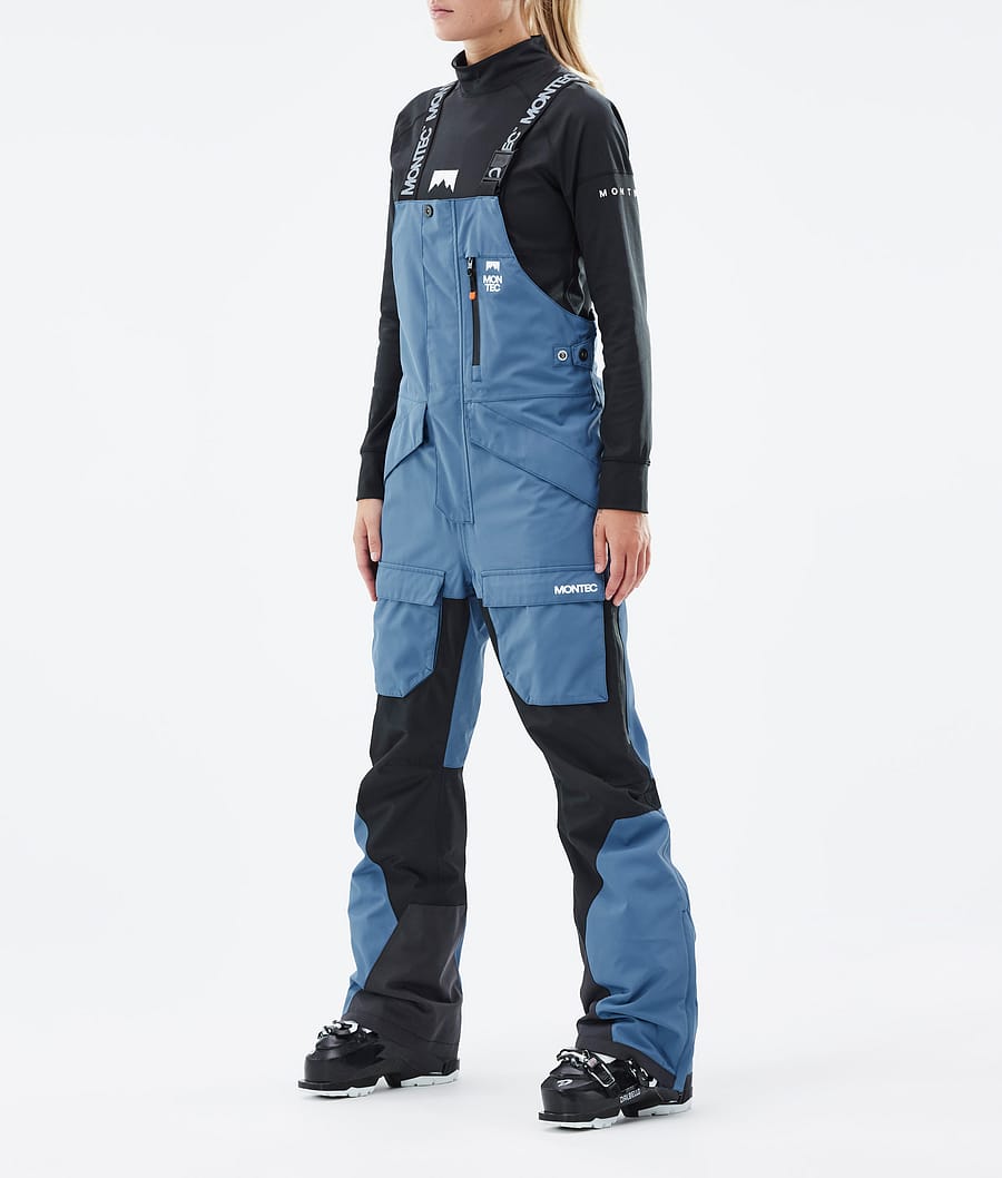 Fawk W Ski Pants Women Blue Steel/Black