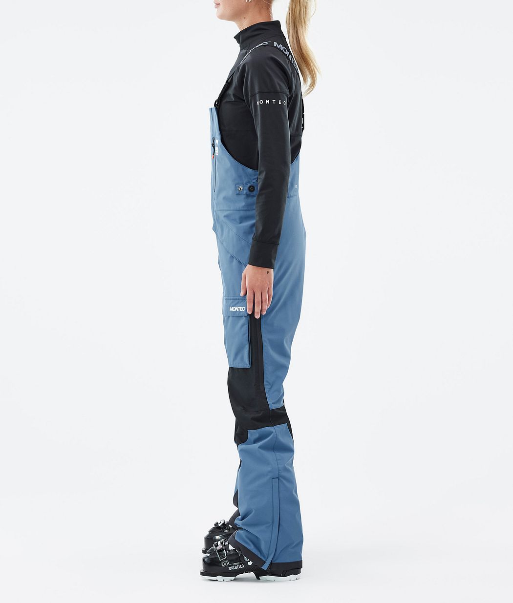 Fawk W Ski Pants Women Blue Steel/Black