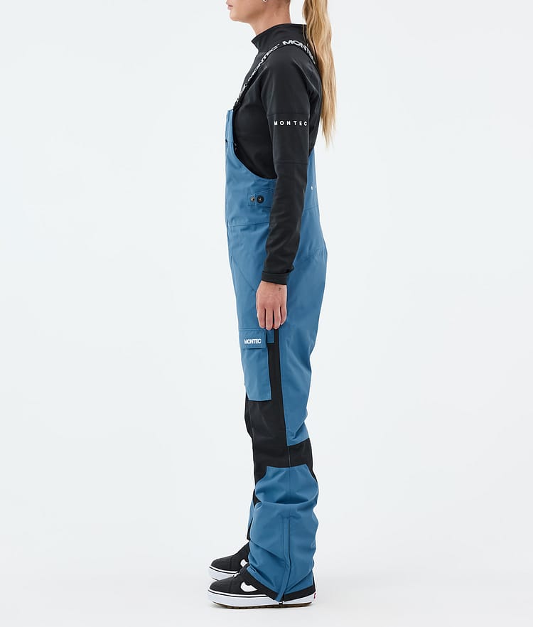 Fawk W Snowboard Pants Women Blue Steel/Black, Image 3 of 7