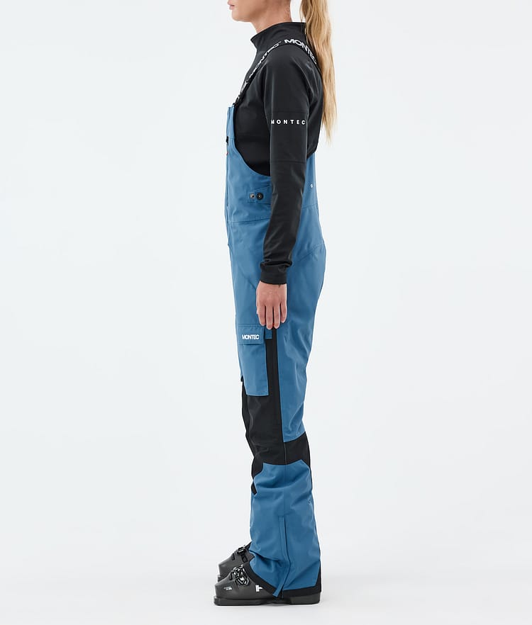 Fawk W Skibroek Dames Blue Steel/Black, Afbeelding 3 van 7
