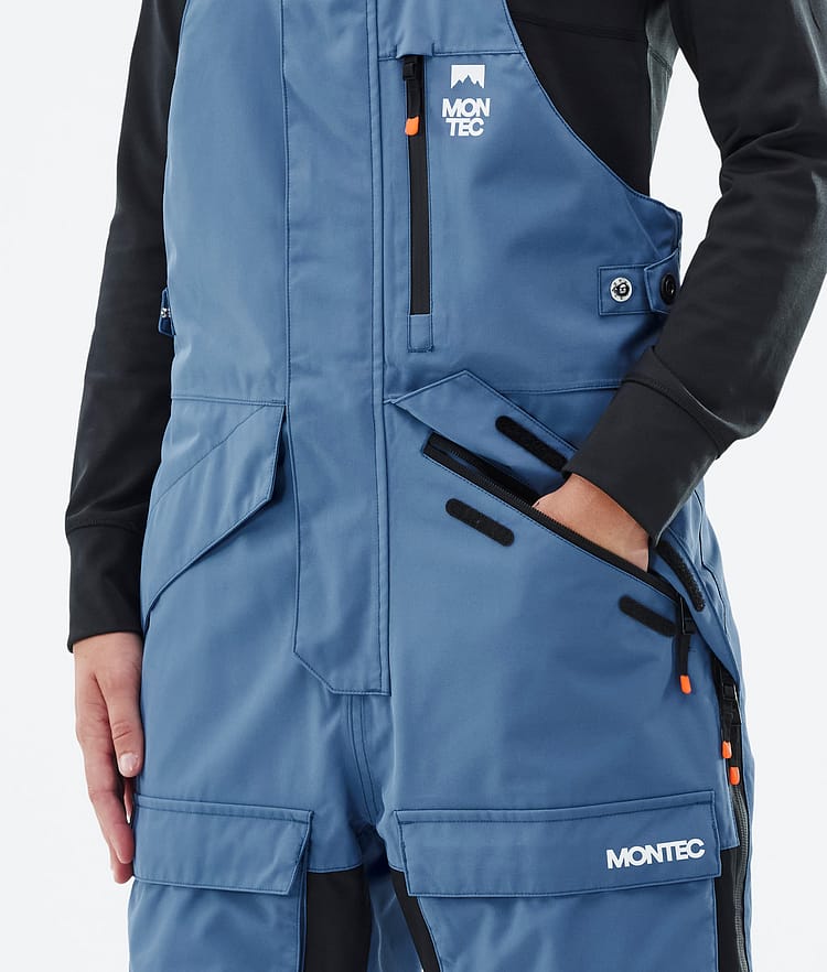 Montec Fawk W Ski Pants Women Blue Steel/Black