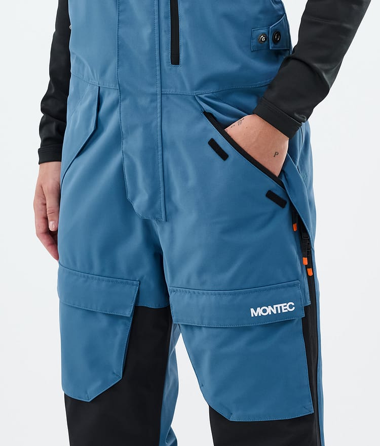 Fawk W Snowboard Pants Women Blue Steel/Black, Image 5 of 7