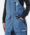 Fawk W Snowboard Bukser Dame Blue Steel/Black, Billede 5 af 7