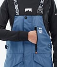 Fawk W Snowboard Pants Women Blue Steel/Black, Image 6 of 7