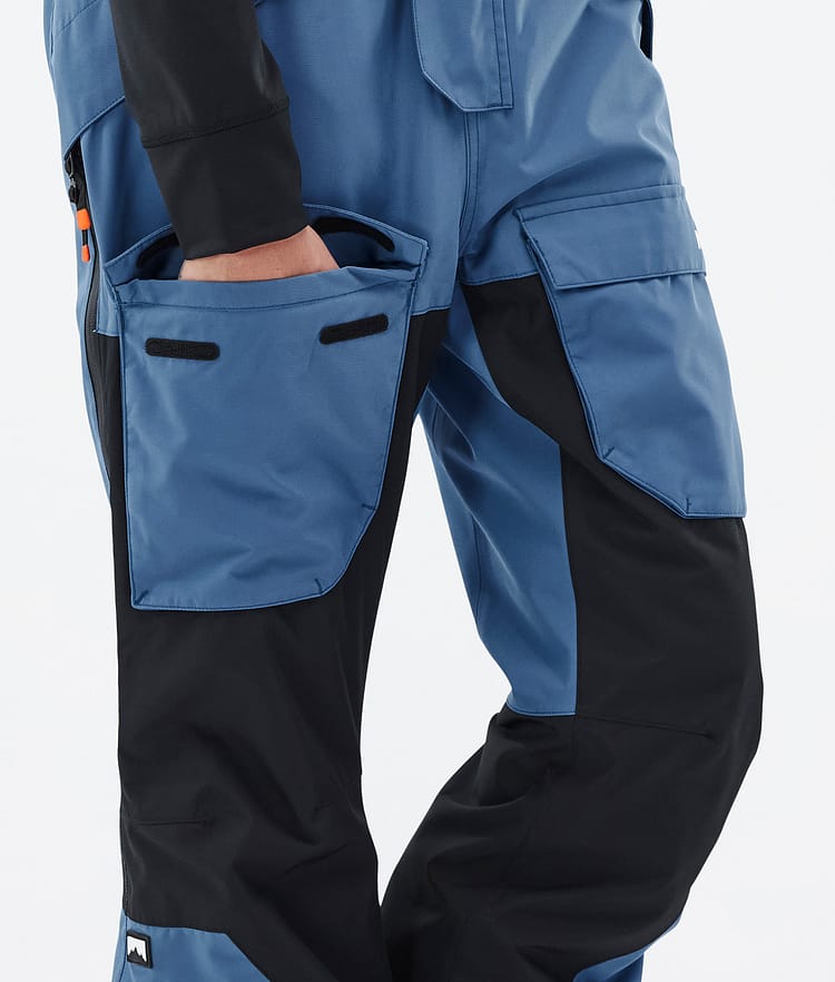 Fawk W Pantalon de Snowboard Femme Blue Steel/Black Renewed, Image 7 sur 7