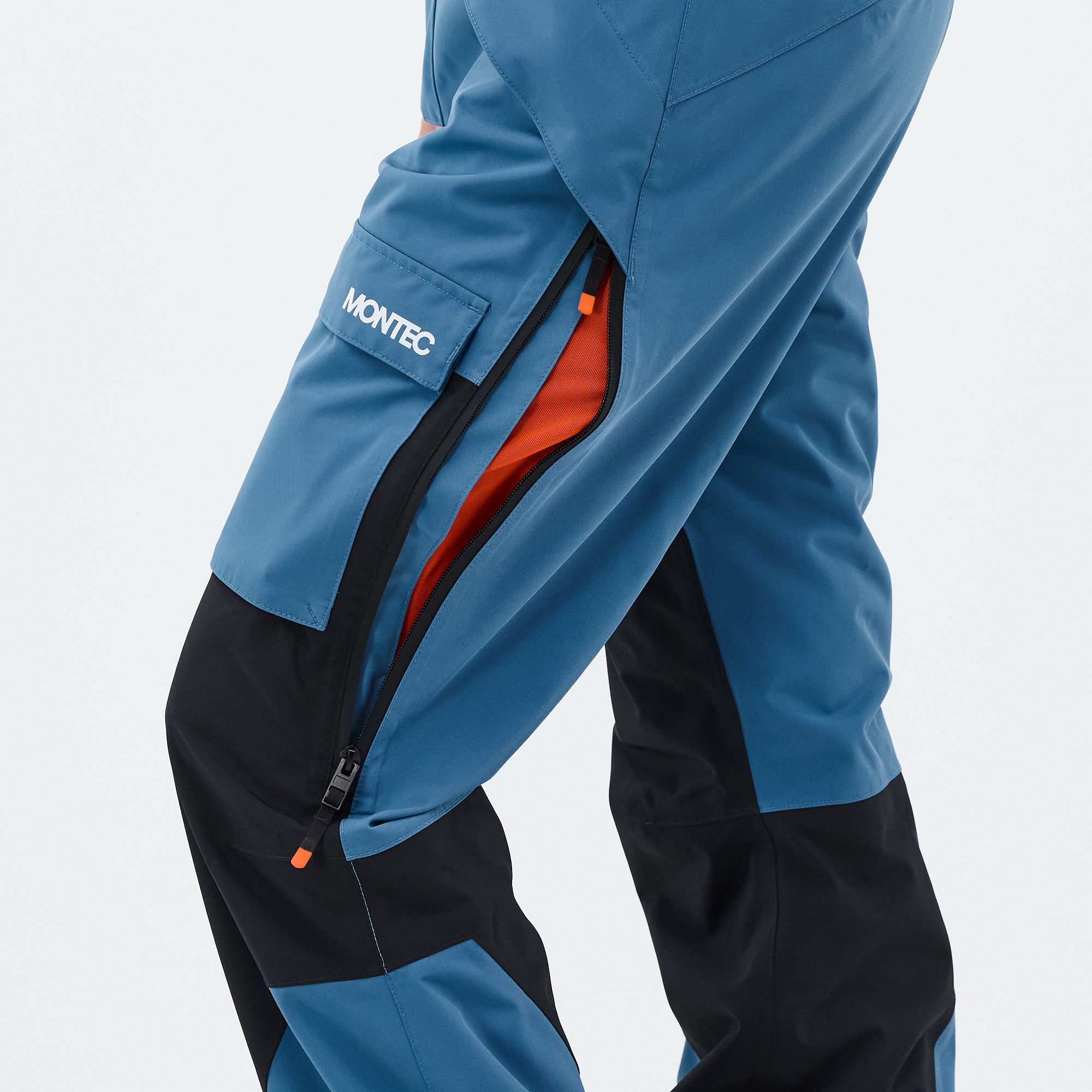 Montec Fawk W Snowboard Pants Women Blue Steel/Black | Montecwear.com