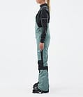 Fawk W Pantalon de Ski Femme Atlantic/Black, Image 3 sur 7