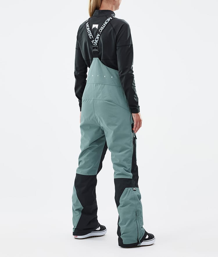 Fawk W Pantalon de Snowboard Femme Atlantic/Black, Image 4 sur 7
