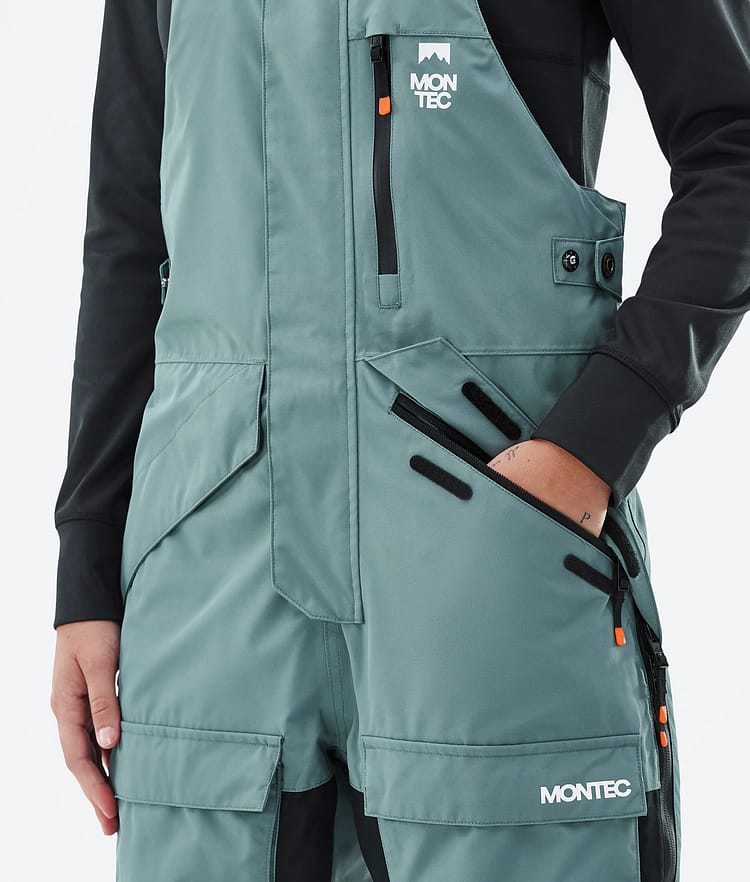 Fawk W Pantalones Snowboard Mujer Atlantic/Black, Imagen 5 de 7