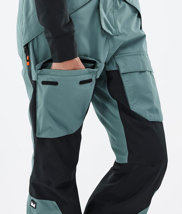 Fawk W Pantalones Snowboard Mujer Atlantic/Black, Imagen 7 de 7