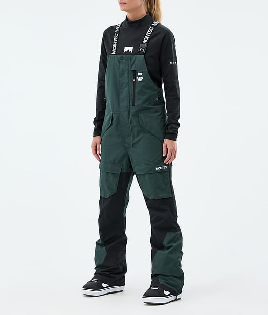 Fawk W Snowboard Pants Women Dark Atlantic/Black