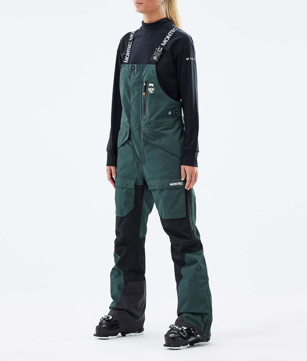 Montec Fawk W Ski Pants Women Dark Atlantic/Black | Montecwear.com