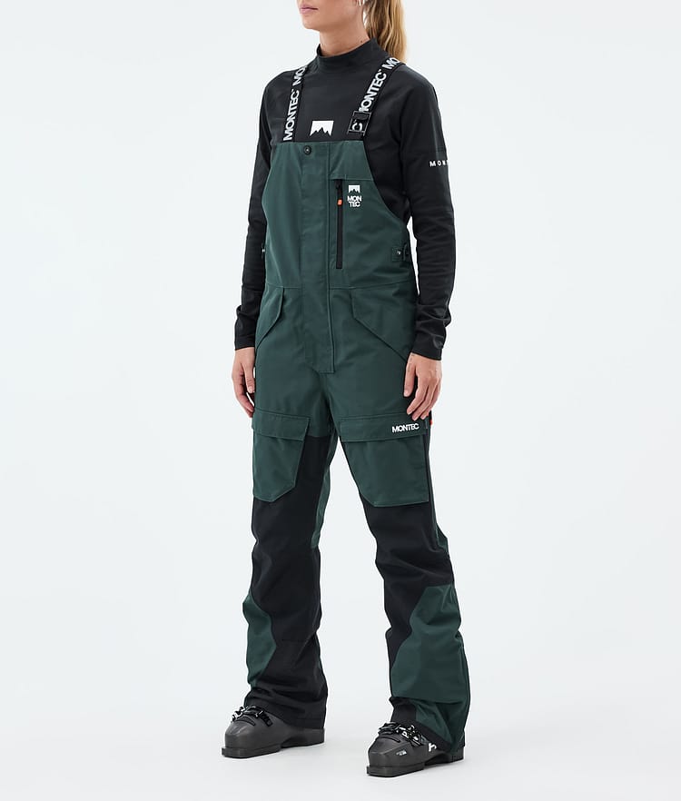 Fawk W Pantalon de Ski Femme Dark Atlantic/Black, Image 1 sur 7