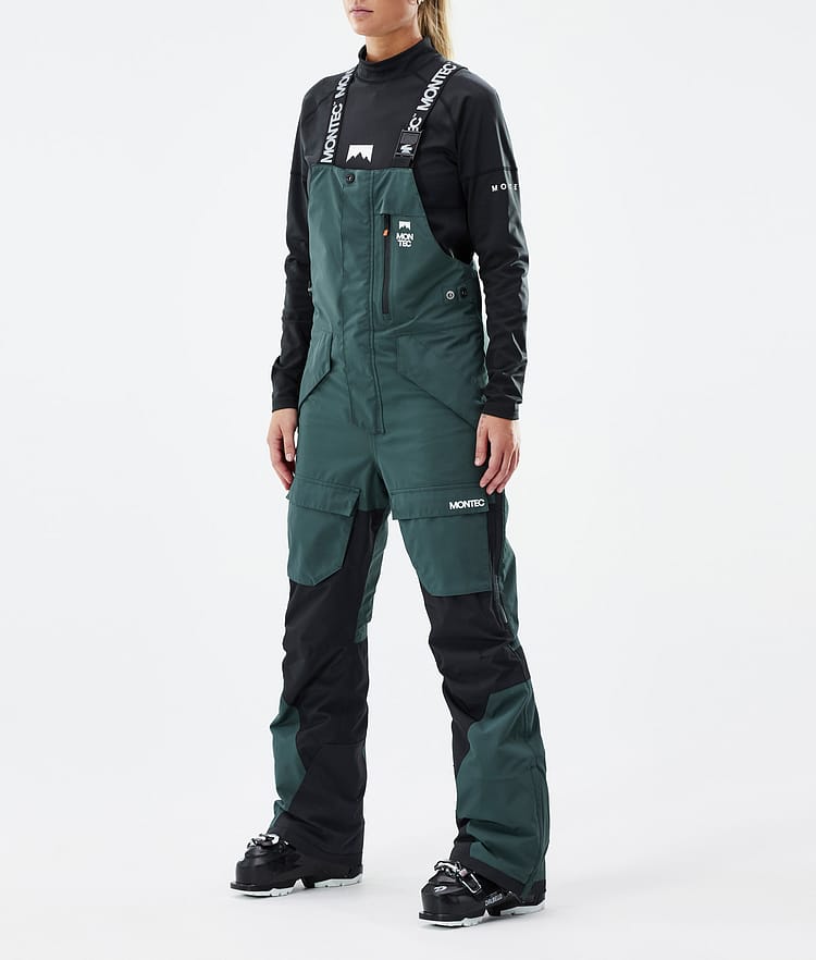 Montec Fawk Veste Snowboard Homme Atlantic/Black - Vert