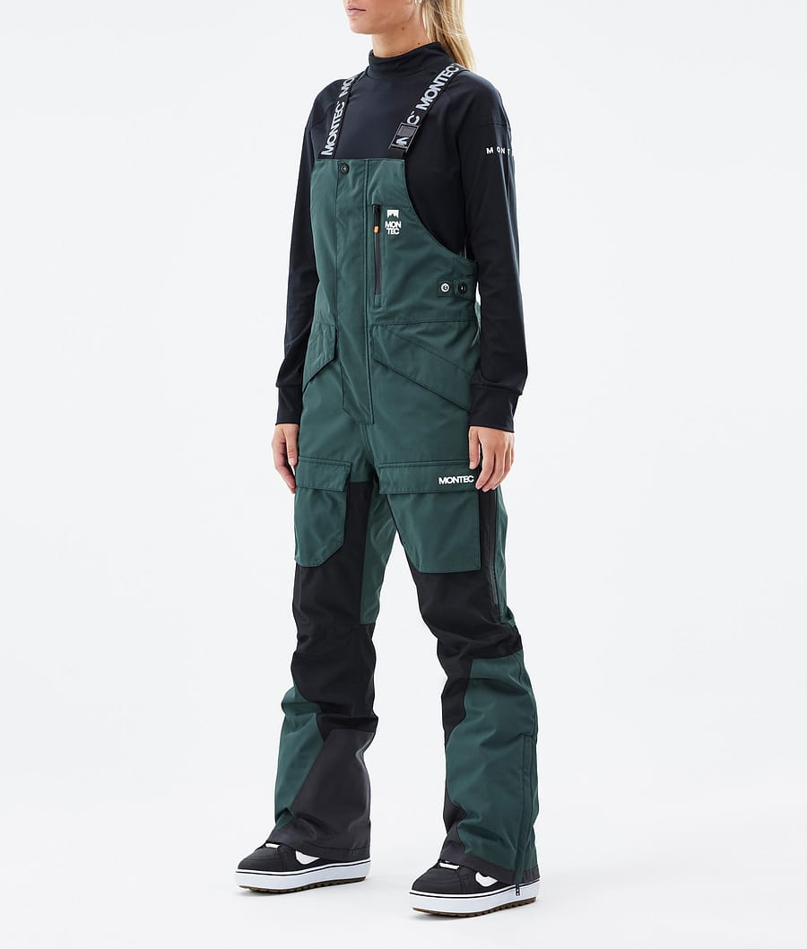 Fawk W Snowboard Pants Women Dark Atlantic/Black
