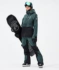 Fawk W Snowboard Bukser Dame Dark Atlantic/Black, Billede 2 af 7