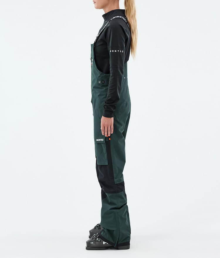 Fawk W Pantalon de Ski Femme Dark Atlantic/Black, Image 3 sur 7
