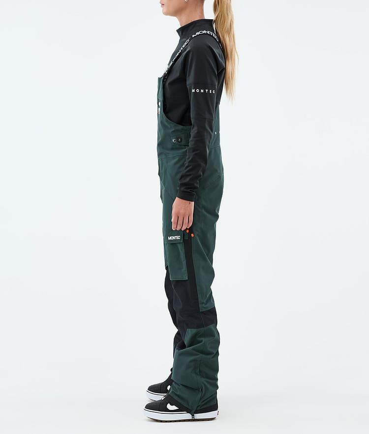 Fawk W Pantalon de Snowboard Femme Dark Atlantic/Black Renewed, Image 3 sur 7