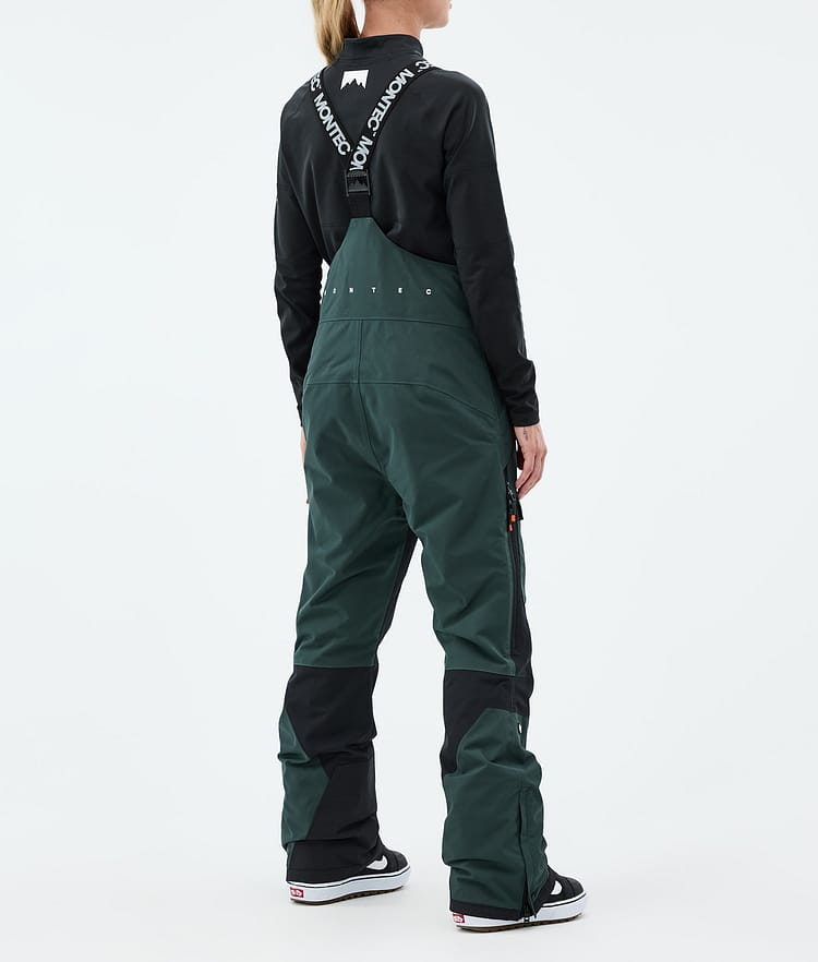 Fawk W Pantalon de Snowboard Femme Dark Atlantic/Black Renewed, Image 4 sur 7