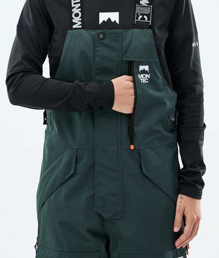Fawk W Pantalon de Ski Femme Dark Atlantic/Black, Image 6 sur 7