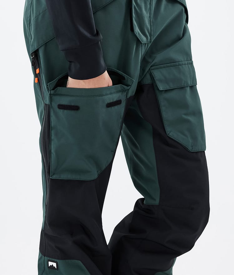 Fawk W Pantaloni Snowboard Donna Dark Atlantic/Black, Immagine 7 di 7