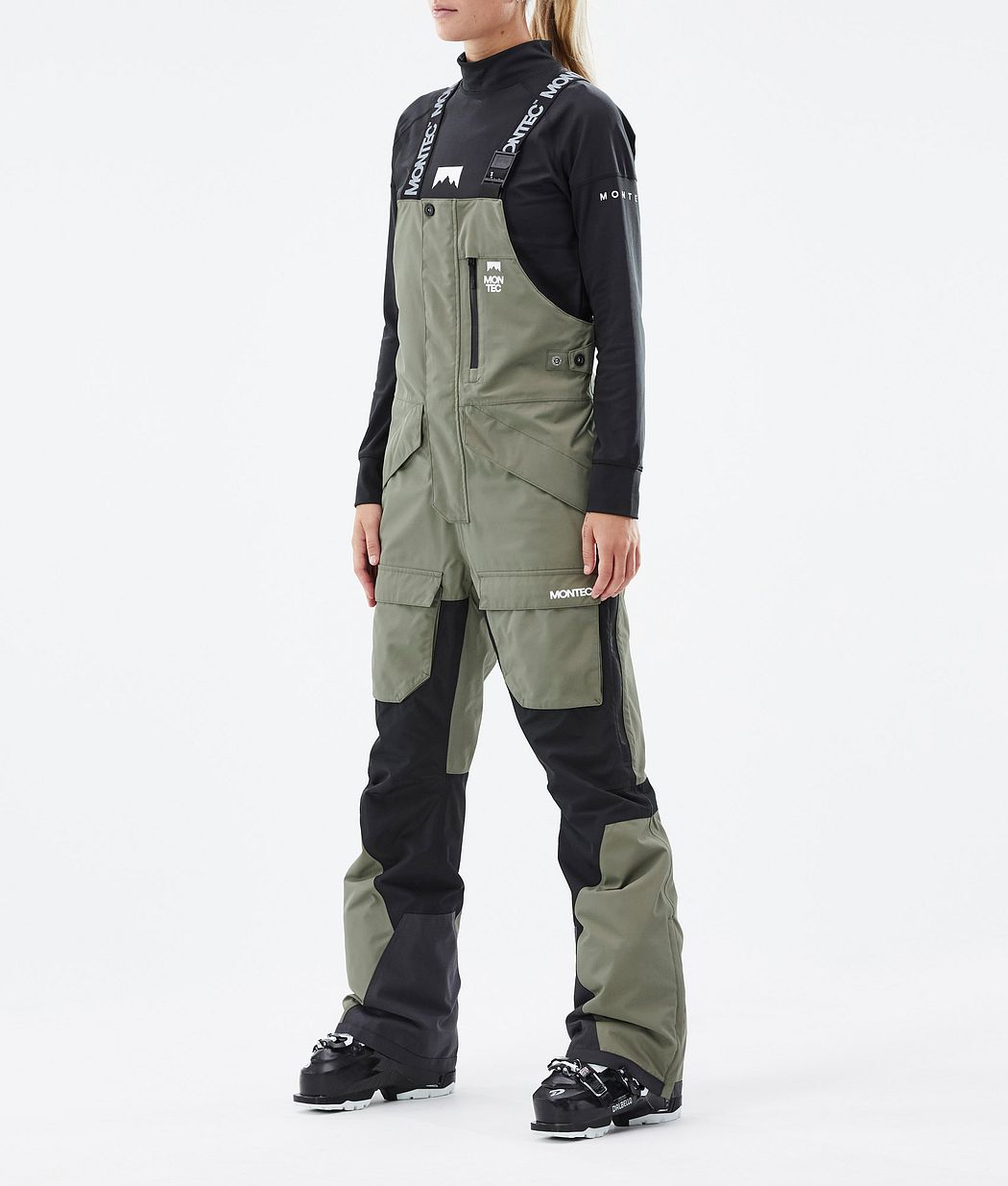 Fawk W Ski Pants Women Greenish/Black