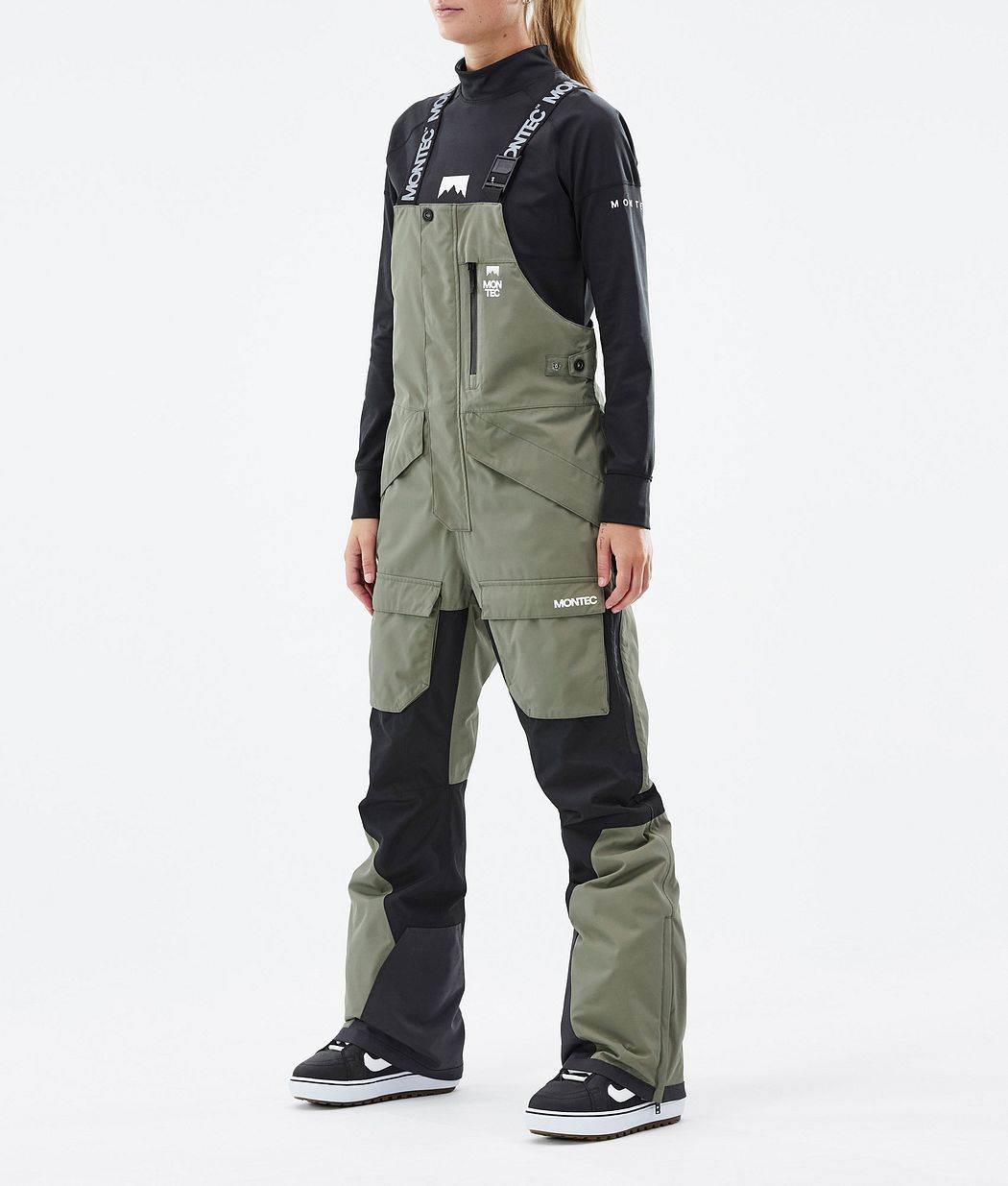 Fawk W Snowboard Pants Women Greenish/Black