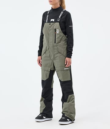 Fawk W Snowboard Pants Women Greenish/Black