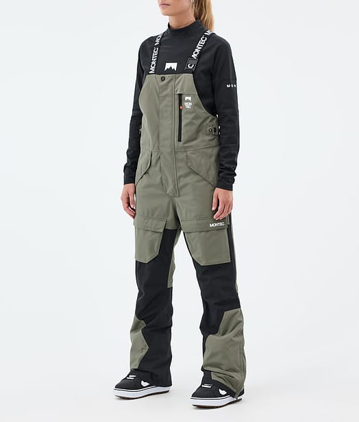 Fawk W Snowboard Pants Women Greenish/Black