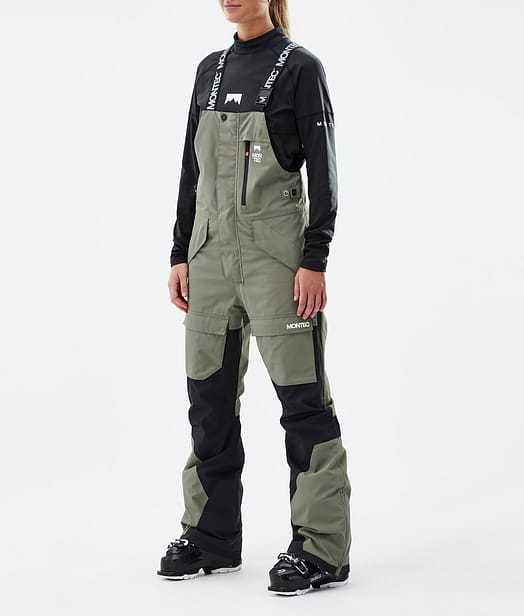 Fawk W Ski Pants Women Greenish/Black