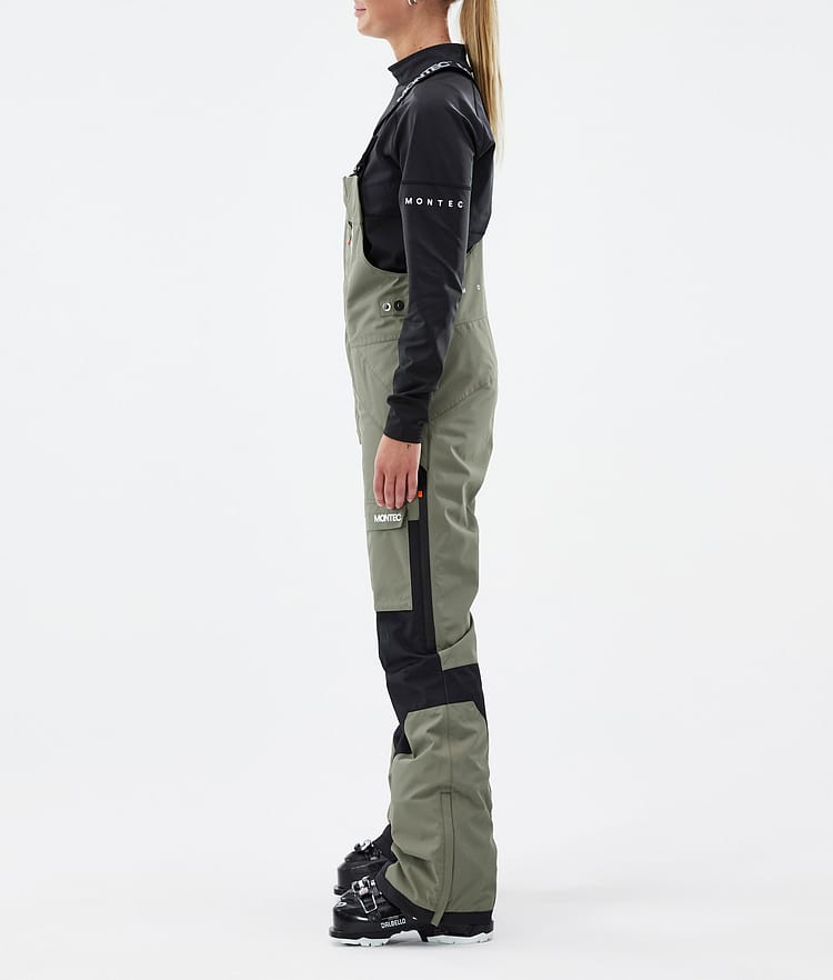 Fawk W Pantaloni Sci Donna Greenish/Black, Immagine 3 di 7