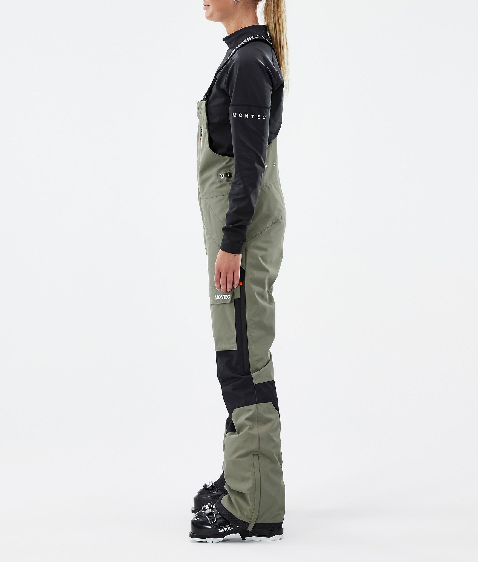 Montec Fawk W Ski Pants Women Greenish/Black | Montecwear.com