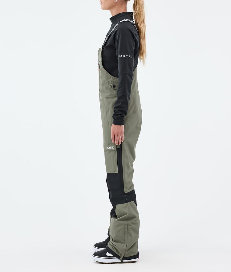 Fawk W Snowboard Pants Women Greenish/Black, Image 3 of 7