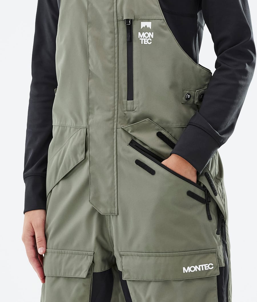 Fawk W Ski Pants Women Greenish/Black