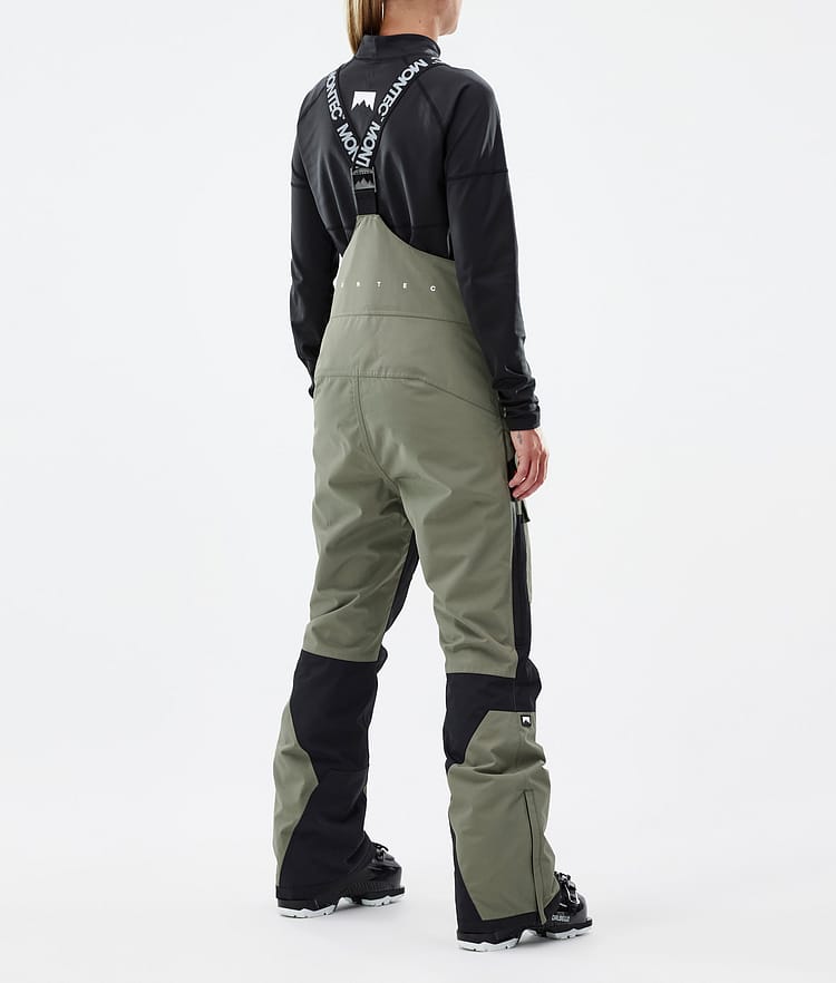 Fawk W Pantaloni Sci Donna Greenish/Black, Immagine 4 di 7