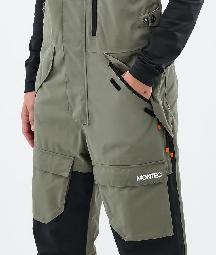Fawk W Snowboard Pants Women Greenish/Black, Image 5 of 7