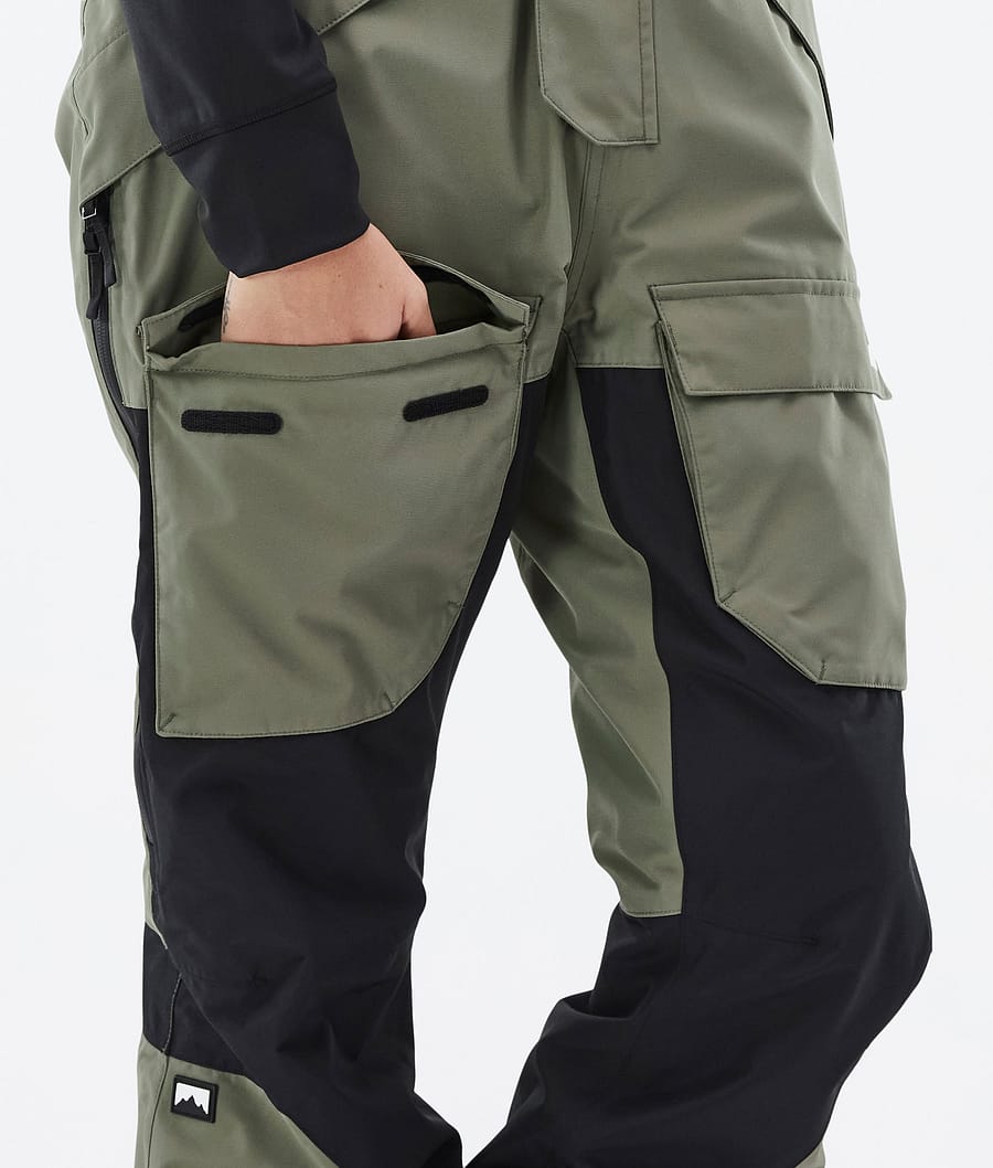 Fawk W Ski Pants Women Greenish/Black