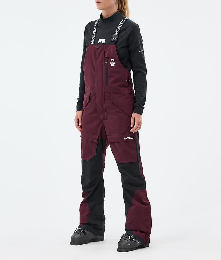 Fawk W Ski Pants Women Burgundy/Black, Image 1 of 7