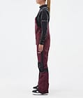 Fawk W Snowboardhose Damen Burgundy/Black, Bild 3 von 7