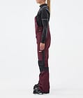 Fawk W Skihose Damen Burgundy/Black, Bild 3 von 7