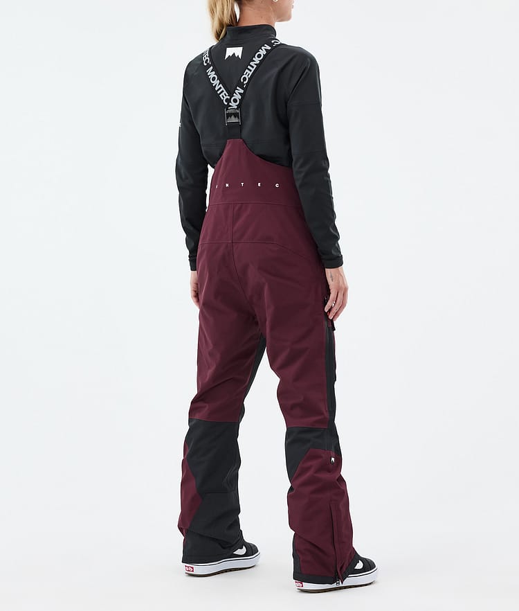Fawk W Snowboard Pants Women Burgundy/Black, Image 4 of 7