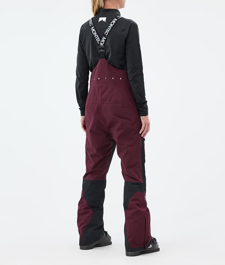 Fawk W Ski Pants Women Burgundy/Black, Image 4 of 7