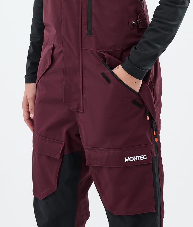 Fawk W Ski Pants Women Burgundy/Black, Image 5 of 7
