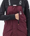Fawk W Skihose Damen Burgundy/Black, Bild 6 von 7