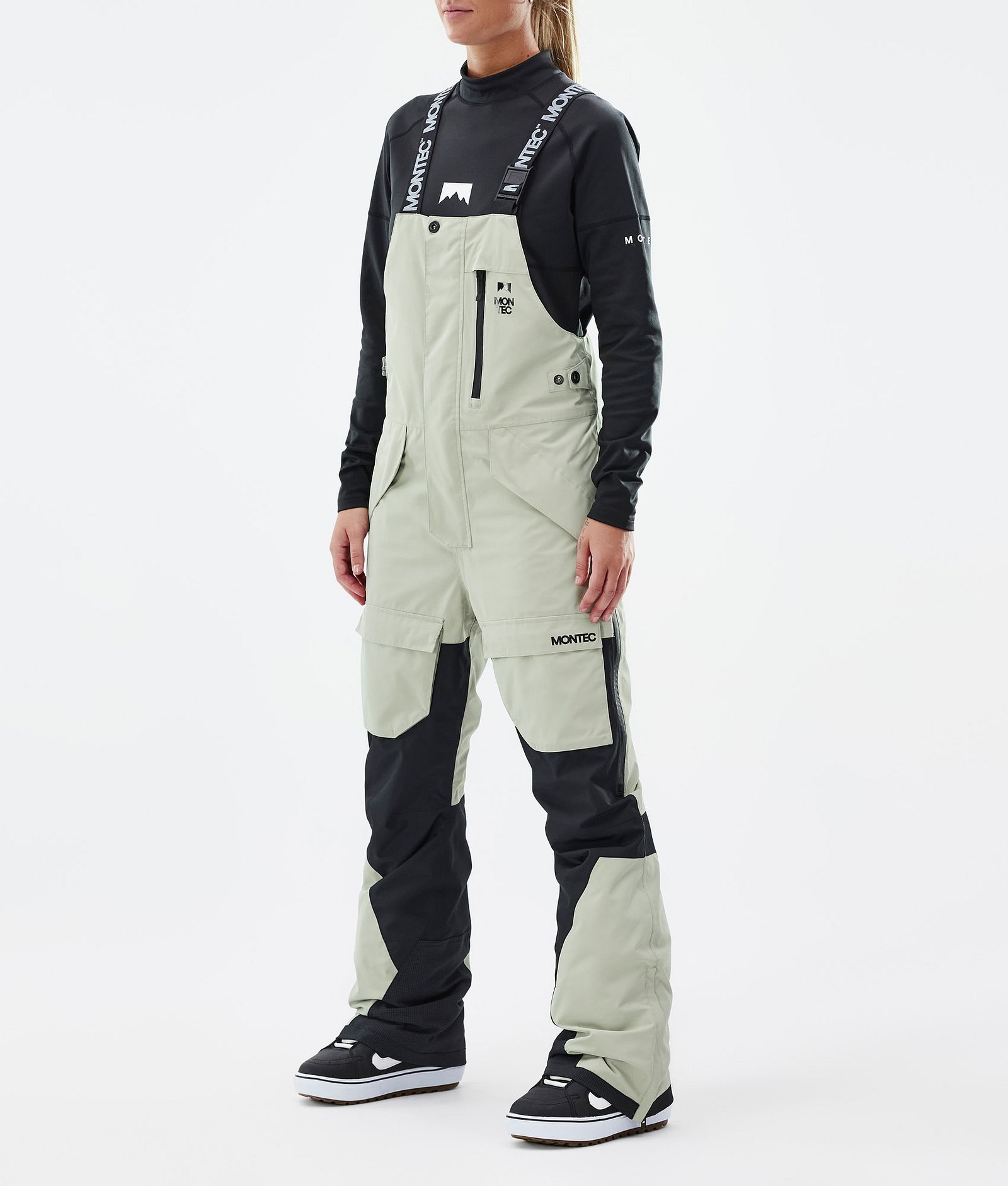 Fawk W Kalhoty na Snowboard Dámské Soft Green/Black, Obrázek 1 z 7